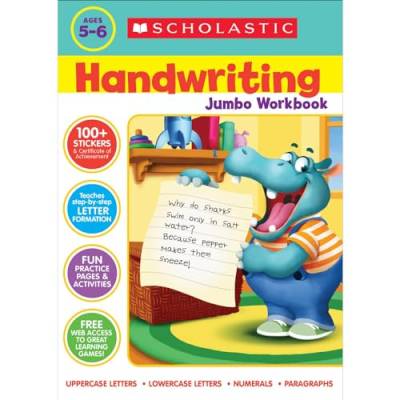 Scholastic Handwriting Jumbo Workbook von Scholastic Teaching Resources